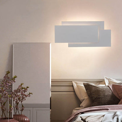 Sleek Layered LED Wall Lamp