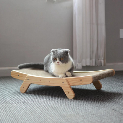 Comfy Cat Bed in Fun Crab Design - Glamry