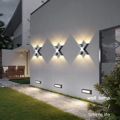 Outdoor Waterproof LED Garden Wall Light - Glamry