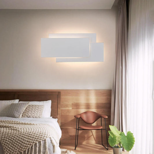 Sleek Layered LED Wall Lamp - Glamry