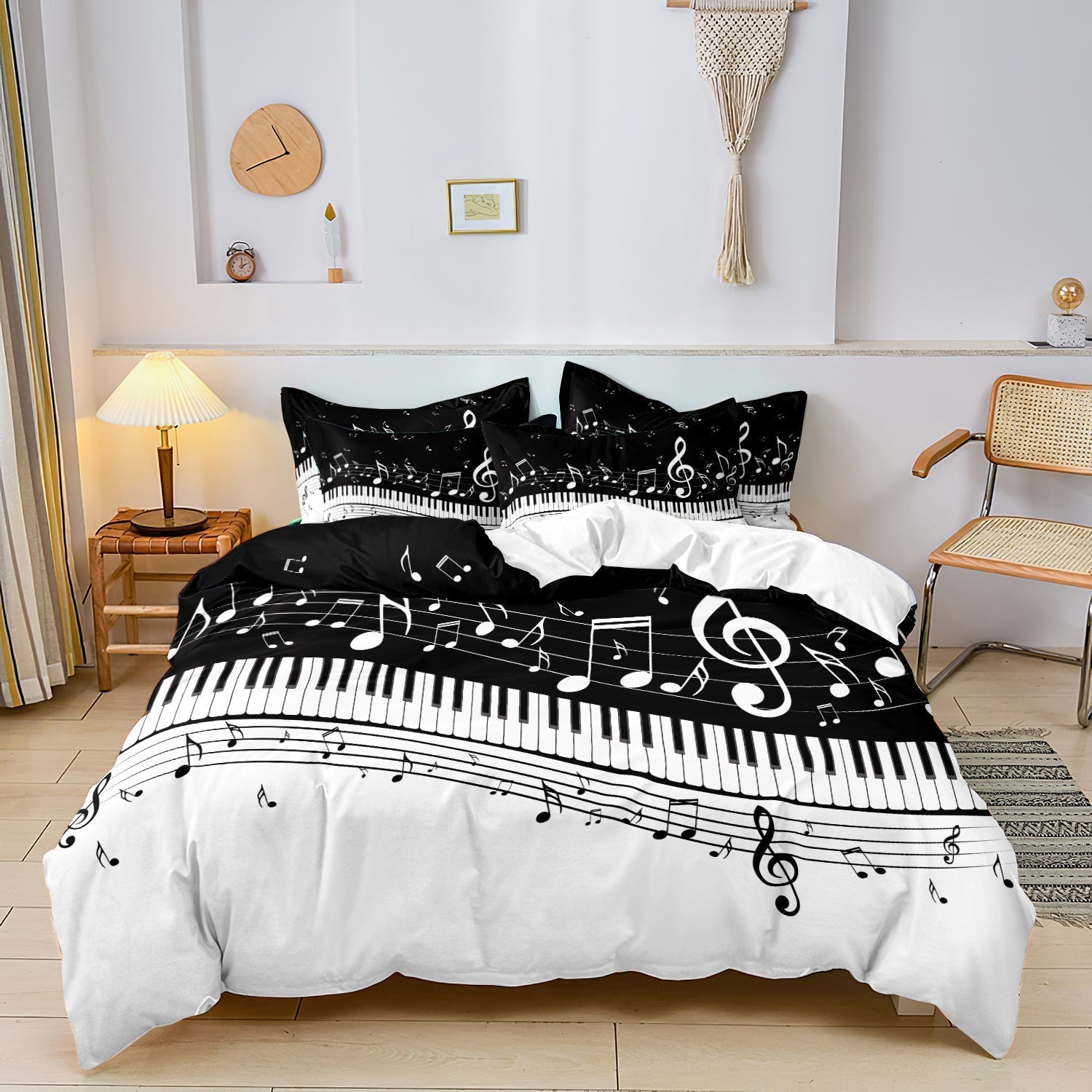Musical Note Comforter Set - Glamry
