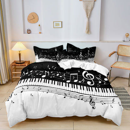 Musical Note Comforter Set - Glamry