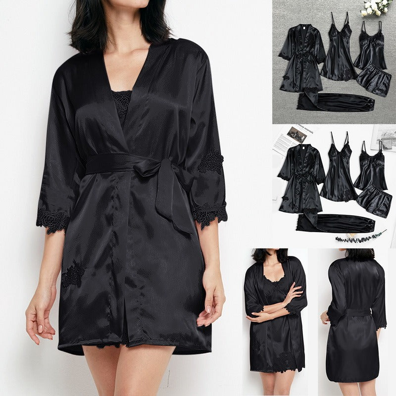 Luxurious Plush Pajama Set for Cozy Sleep - Glamry