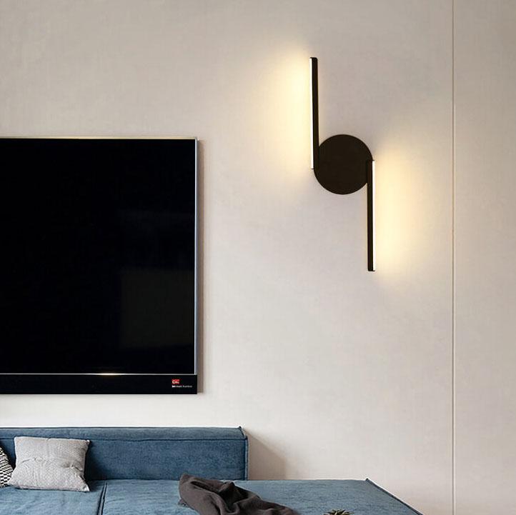 Slim Modern Curved Wall Light