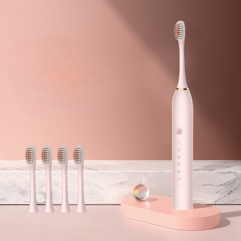 Electric Toothbrush with Replaceable Heads