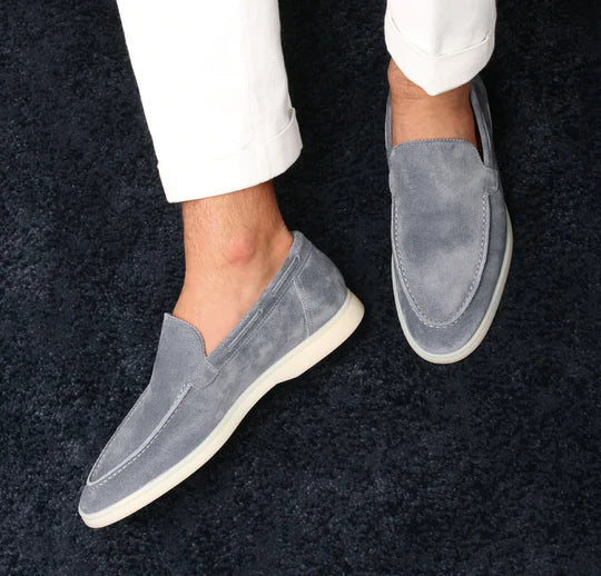 Luxury Leather Slip On Loafers for Men