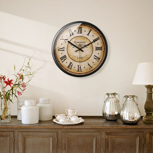 Retro Style Wall Clock - Glamry