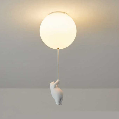 Fun Bear Cloud Ceiling Light for Children