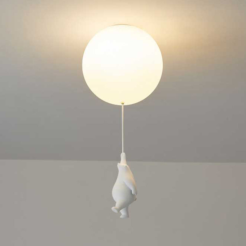 Fun Bear Cloud Ceiling Light for Children