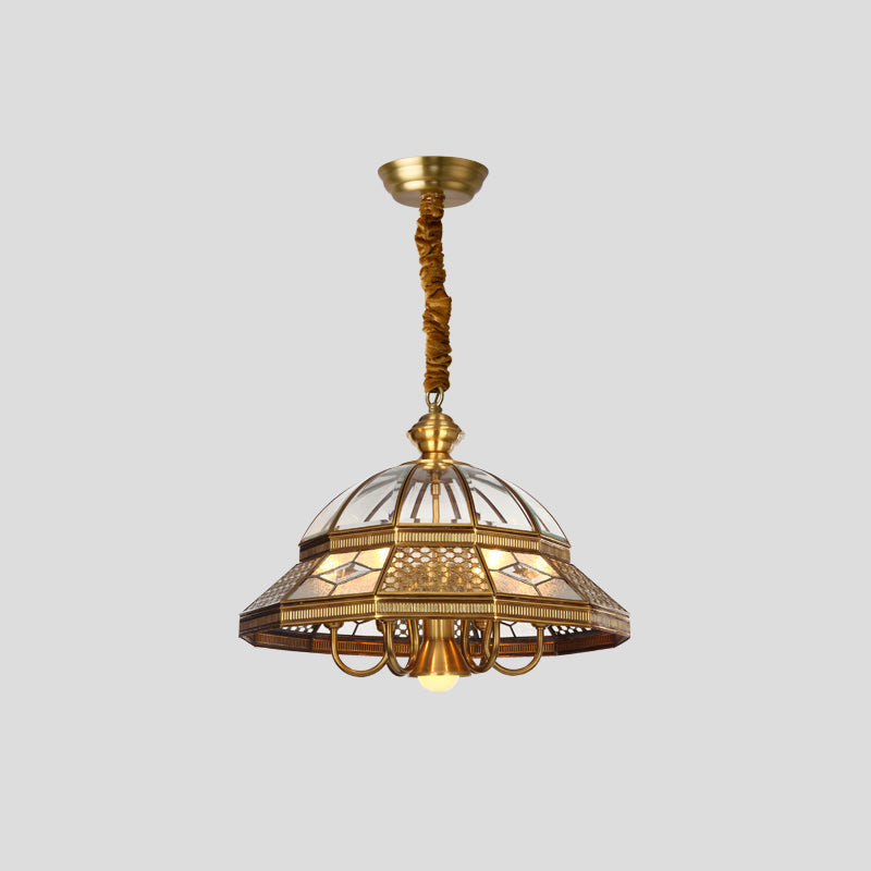 Metallic Patterned Candle Holder