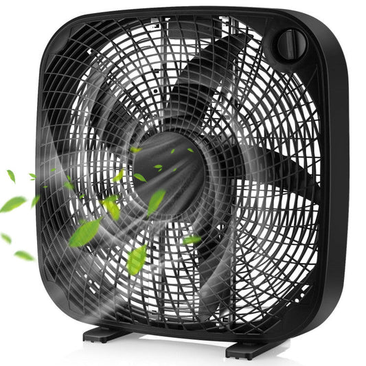 Compact 20-Inch Floor Fan with 3 Speed Settings - Glamry