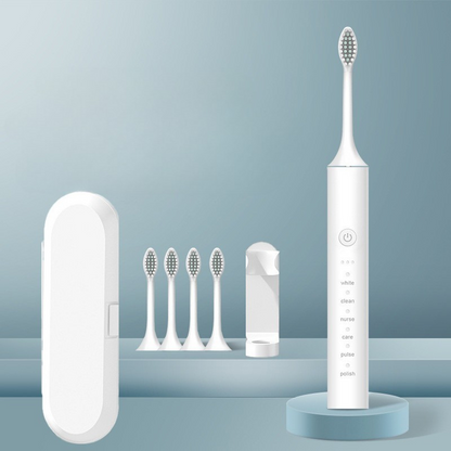 Electric Toothbrush with Replaceable Heads