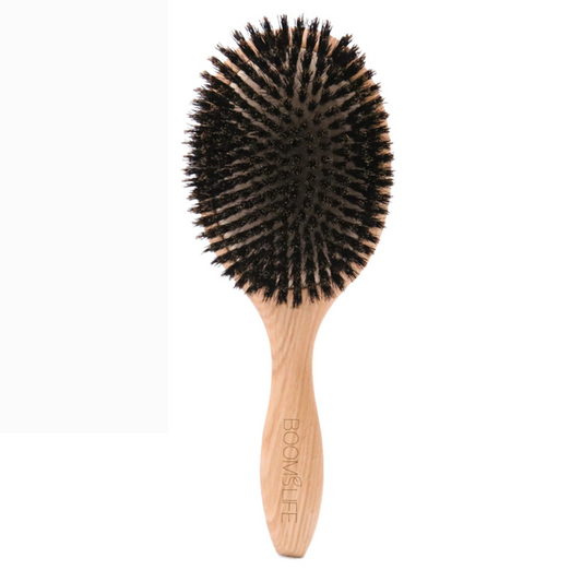 Soft Touch Wooden Comb Hairbrush for Smoothing Hair - Glamry