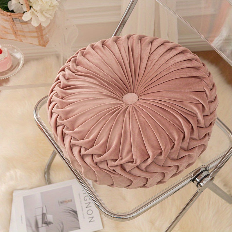 Plush Round Pillow for Warm Home Decor