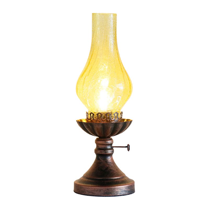 Retro Style Glass Table Lamp - Glamry