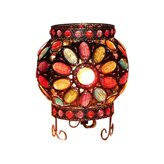 Modern Glass Bead Bedroom Lamp - Glamry