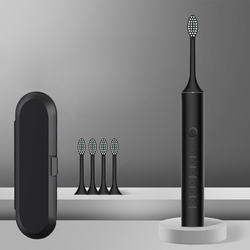 Electric Toothbrush with Replaceable Heads
