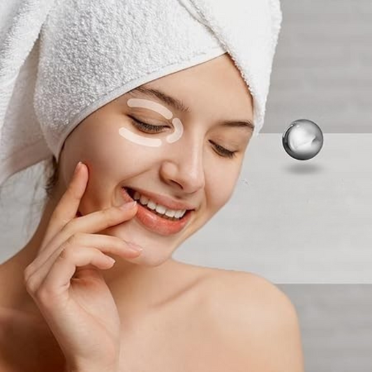 Glowing Face Lifting Stainless Steel Skin Roller - Glamry