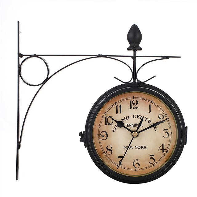 Large Modern Dual Face Wall Clock - Glamry
