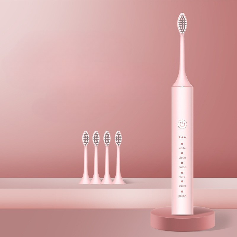 Electric Toothbrush with Replaceable Heads
