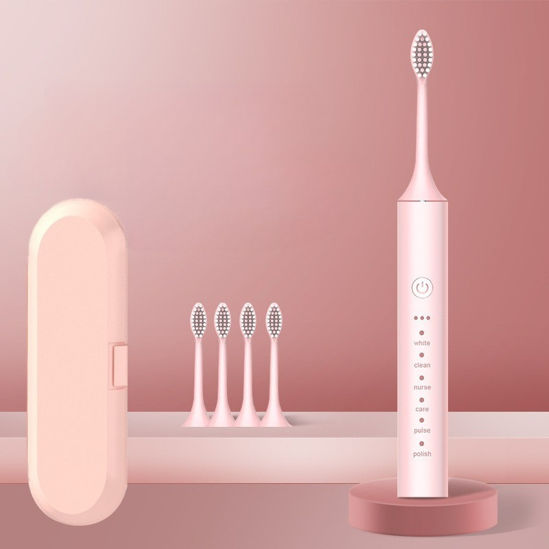Electric Toothbrush with Replaceable Heads