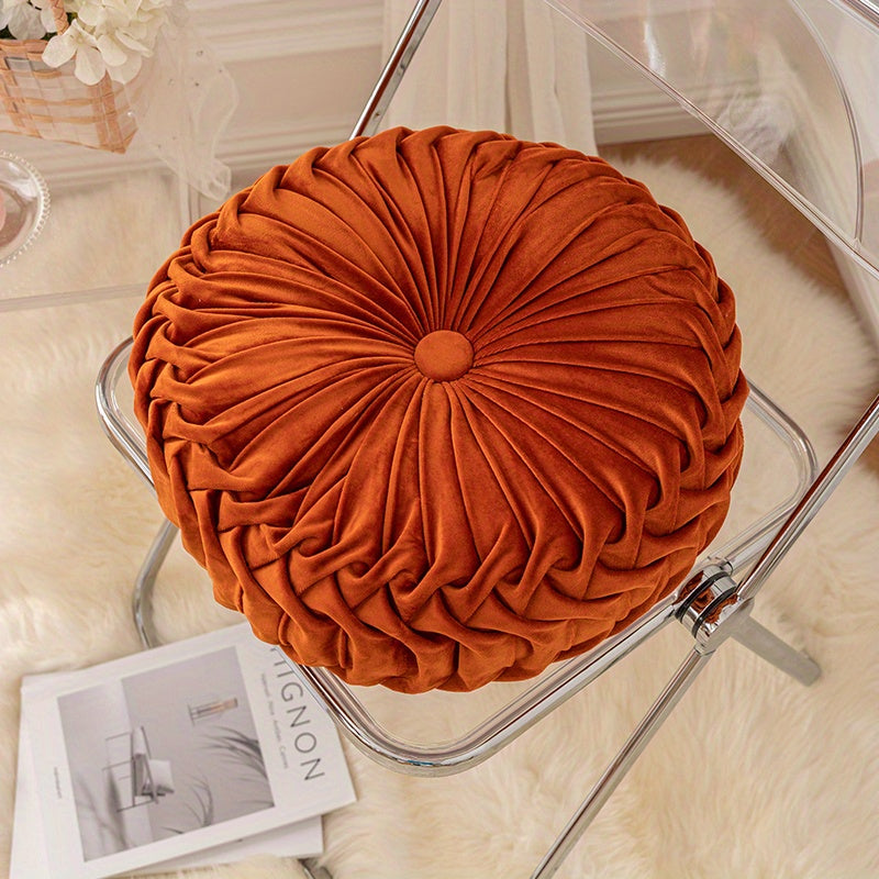 Plush Round Pillow for Warm Home Decor