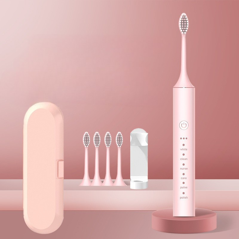 Electric Toothbrush with Replaceable Heads