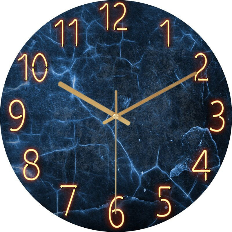 Modern Slim Wall Clock
