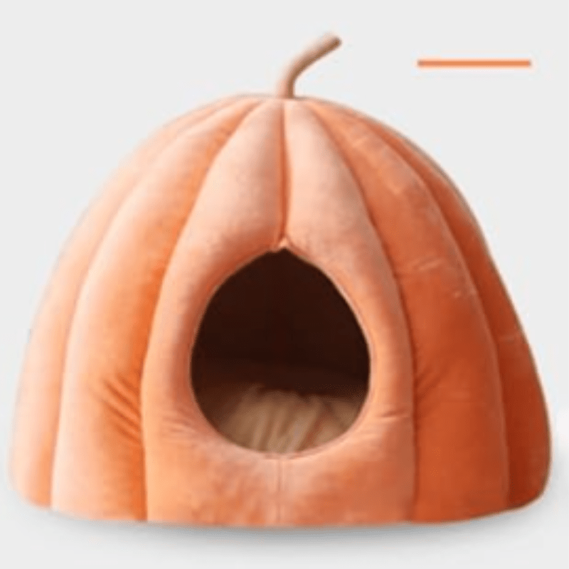 Warm Plush Cat Bed for Winter Comfort