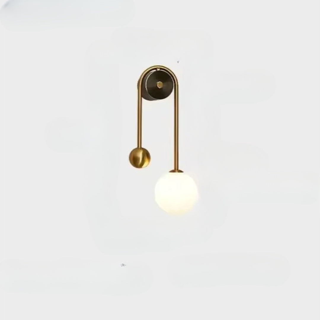 Simple Round Wall Lamp