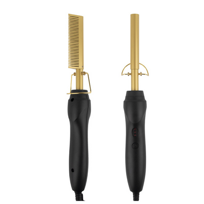 2 in 1 Hair Straightener Comb