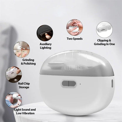 2 in 1 Wireless Nail Clipper