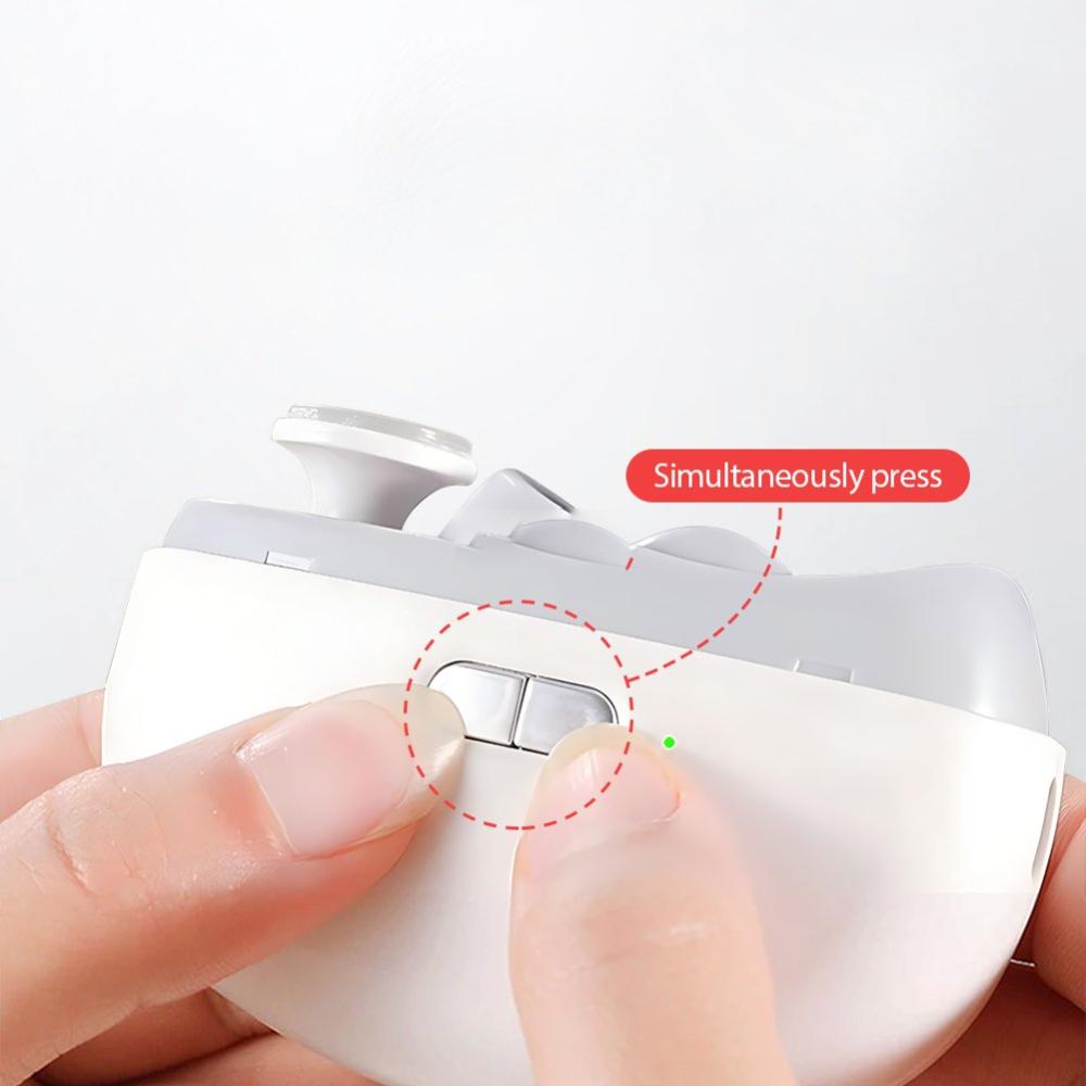 2 in 1 Wireless Nail Clipper