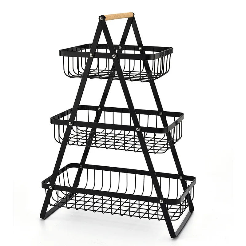 Stylish 3 Tier Storage Basket