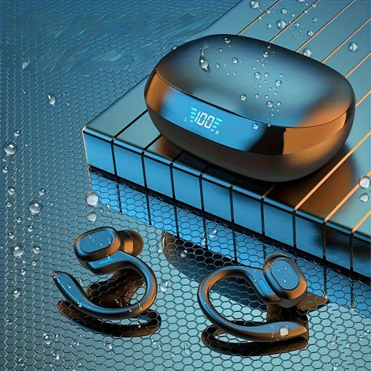 Sweatproof Wireless Earbuds with Long Battery Life - Glamry