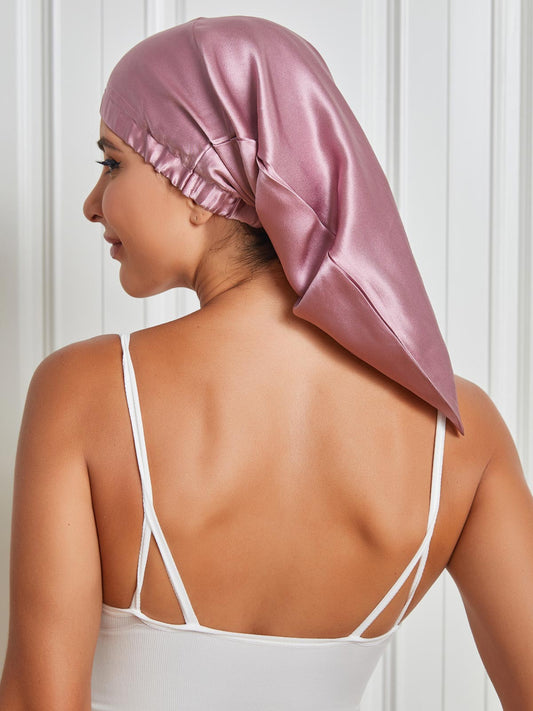 Soft Silk Sleep Cap for Women - Glamry