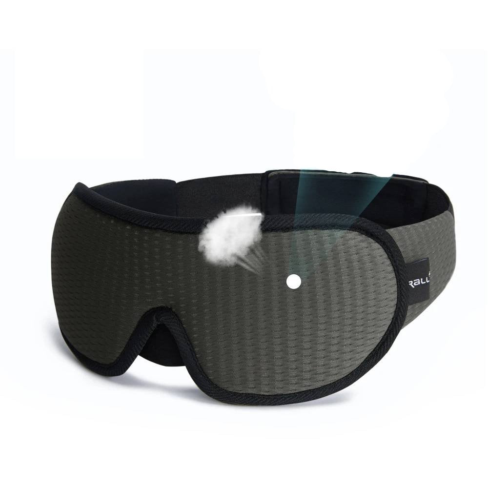 Contoured Blackout Sleep Mask for Total Darkness