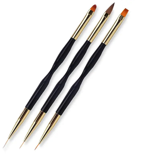 3Pcs Nail Art Brush