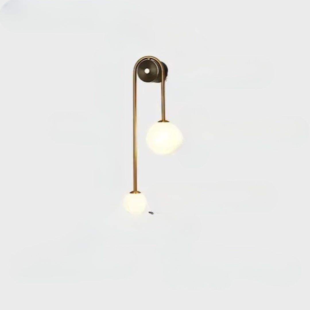 Simple Round Wall Lamp