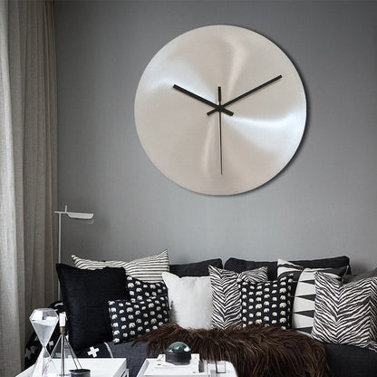 Slim Stainless Steel Wall Clock - Glamry