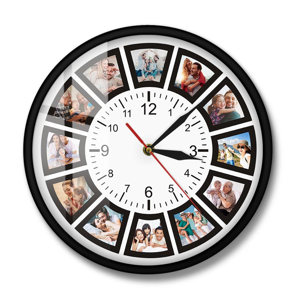 Personalized Picture Frame Wall Clock