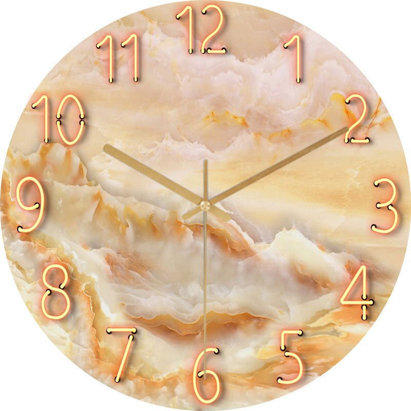 Modern Slim Wall Clock