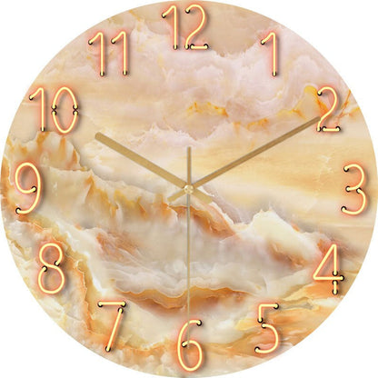 Modern Slim Wall Clock