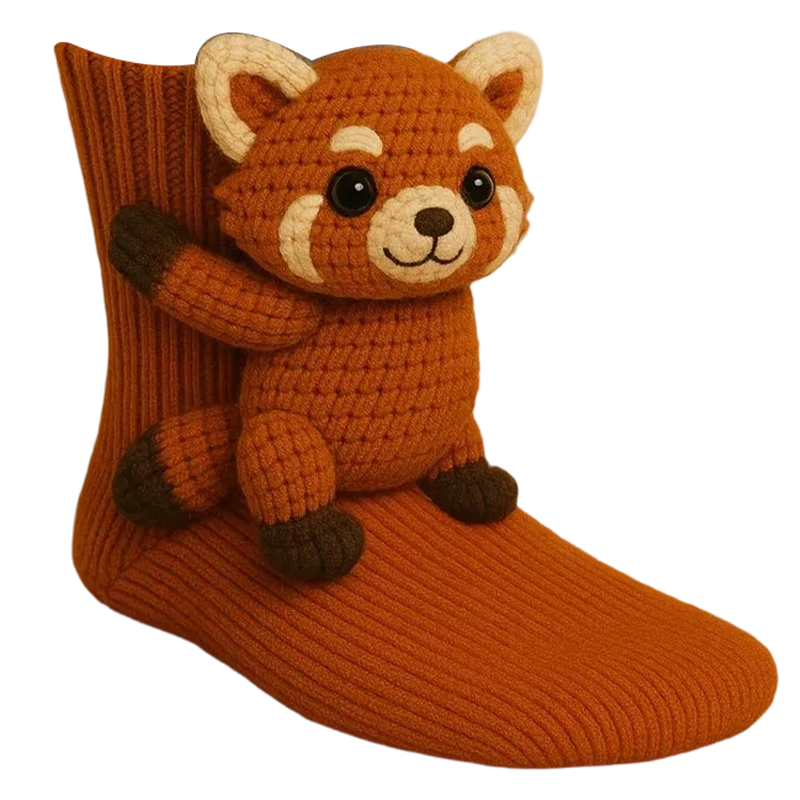 Fun Cartoon Character Cozy Socks