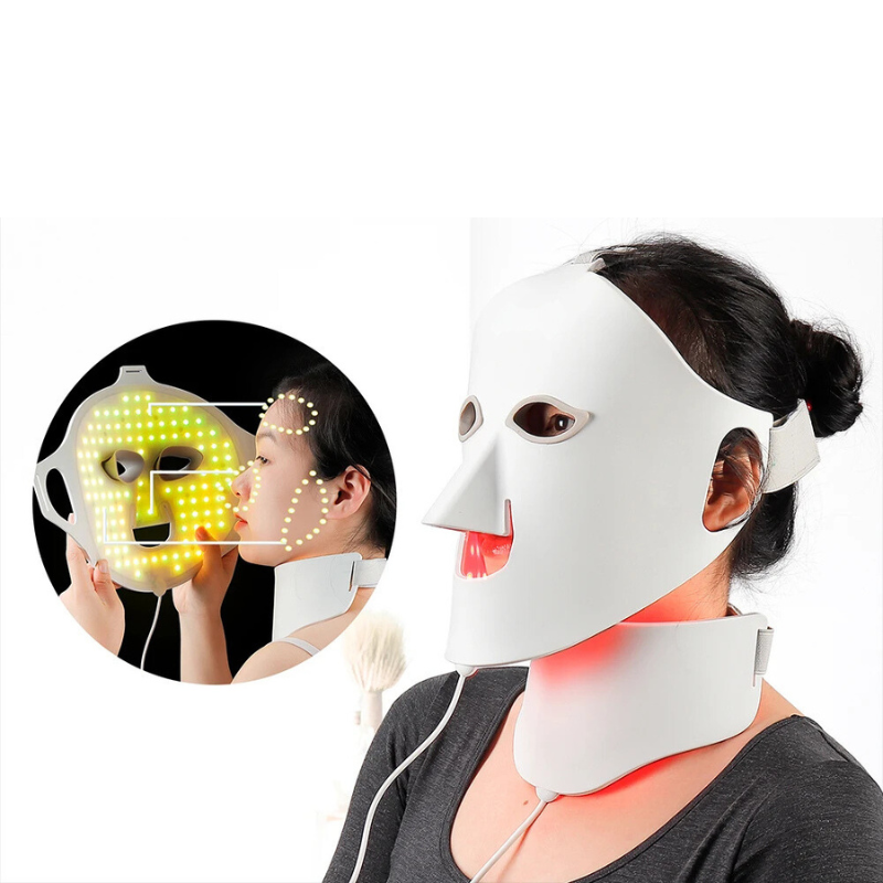 Bright 7 Color LED Facial Therapy Mask - Glamry