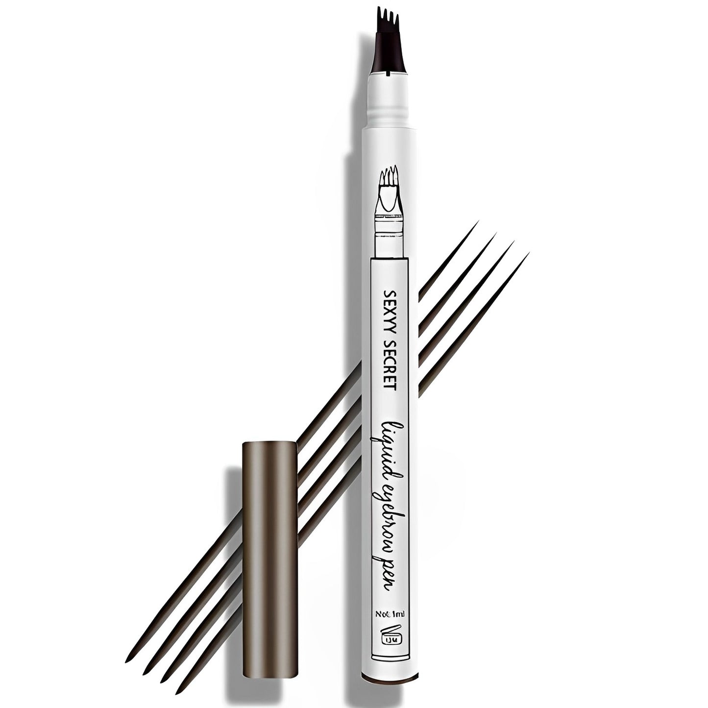 4 Pcs/ 4 Fork Eyebrow Pencil
