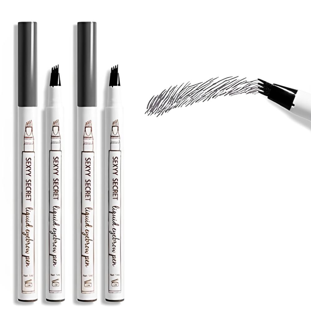 4 Pcs/ 4 Fork Eyebrow Pencil