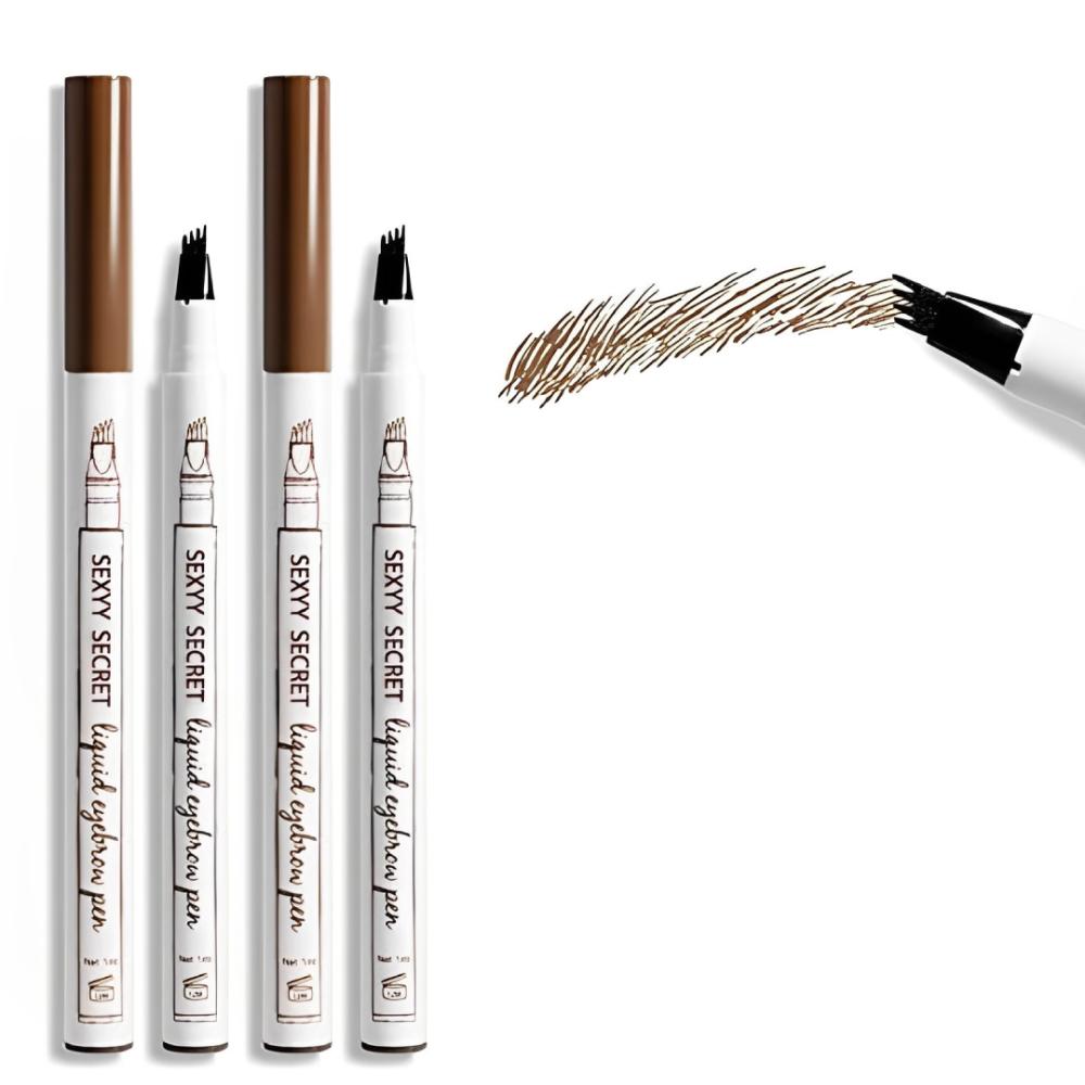 4 Pcs/ 4 Fork Eyebrow Pencil