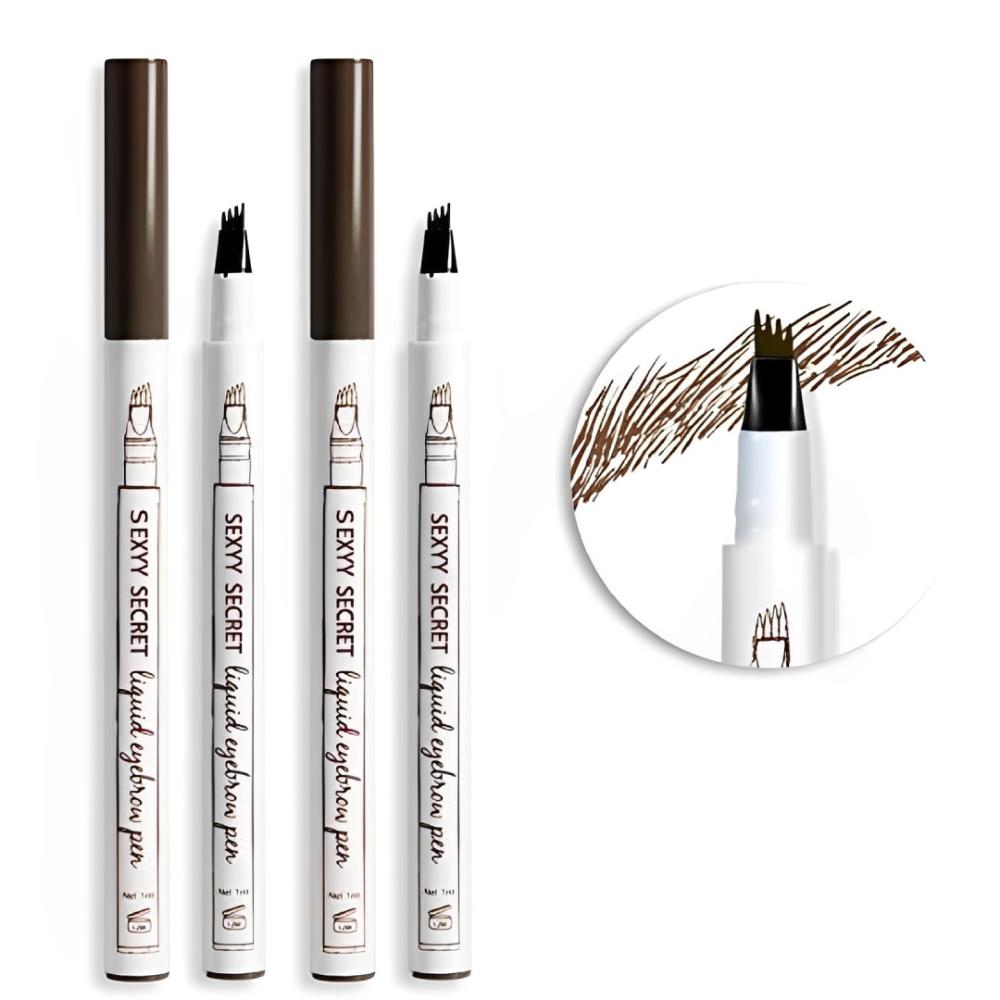 4 Pcs/ 4 Fork Eyebrow Pencil