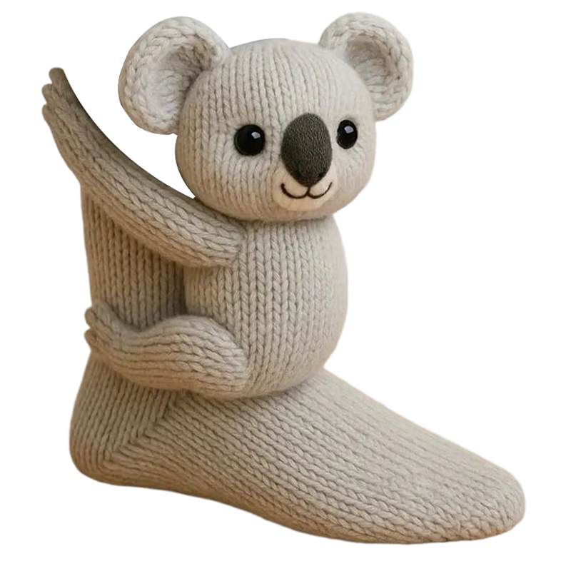 Fun Cartoon Character Cozy Socks